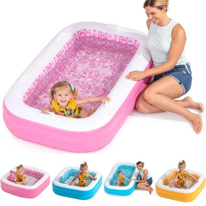 3-in-1 Inflatable Baby Pool & Bathtub