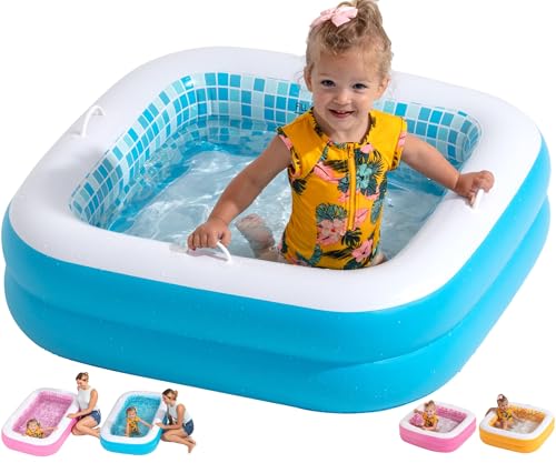 3-in-1 Inflatable Baby Pool & Bathtub