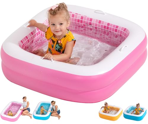 3-in-1 Inflatable Baby Pool & Bathtub