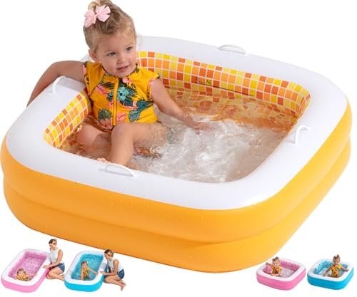 3-in-1 Inflatable Baby Pool & Bathtub