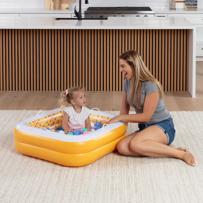 3-in-1 Inflatable Baby Pool & Bathtub