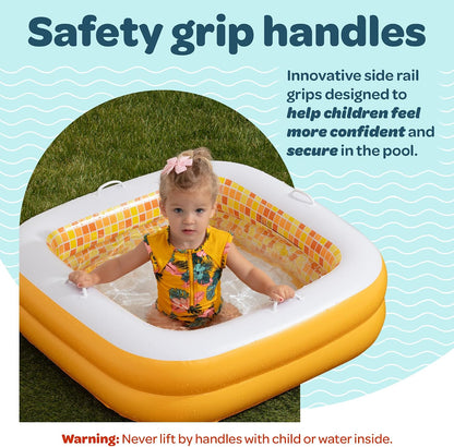 3-in-1 Inflatable Baby Pool & Bathtub