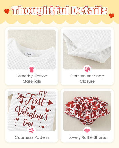 Newborn Infant Baby Girl Clothes Romper Shorts Set Floral Summer Outfits Cute Baby Clothes Girl