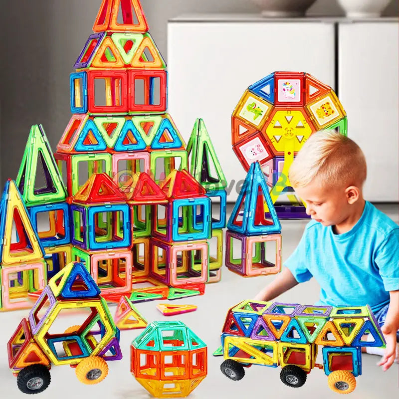 Magnetic Building Blocks for Kids