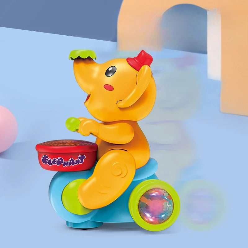 Baby Toys Electric Puzzle Blowing Balls Little Elephant Gods Elephant Toys For Kids Boys Music Girls Universal Baby