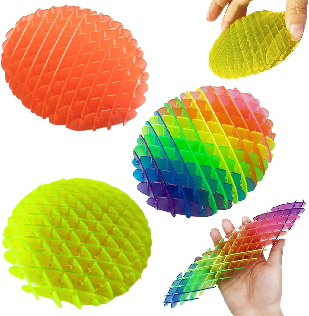 Mini Fidget Worm Toy Elastic Mesh Sensory