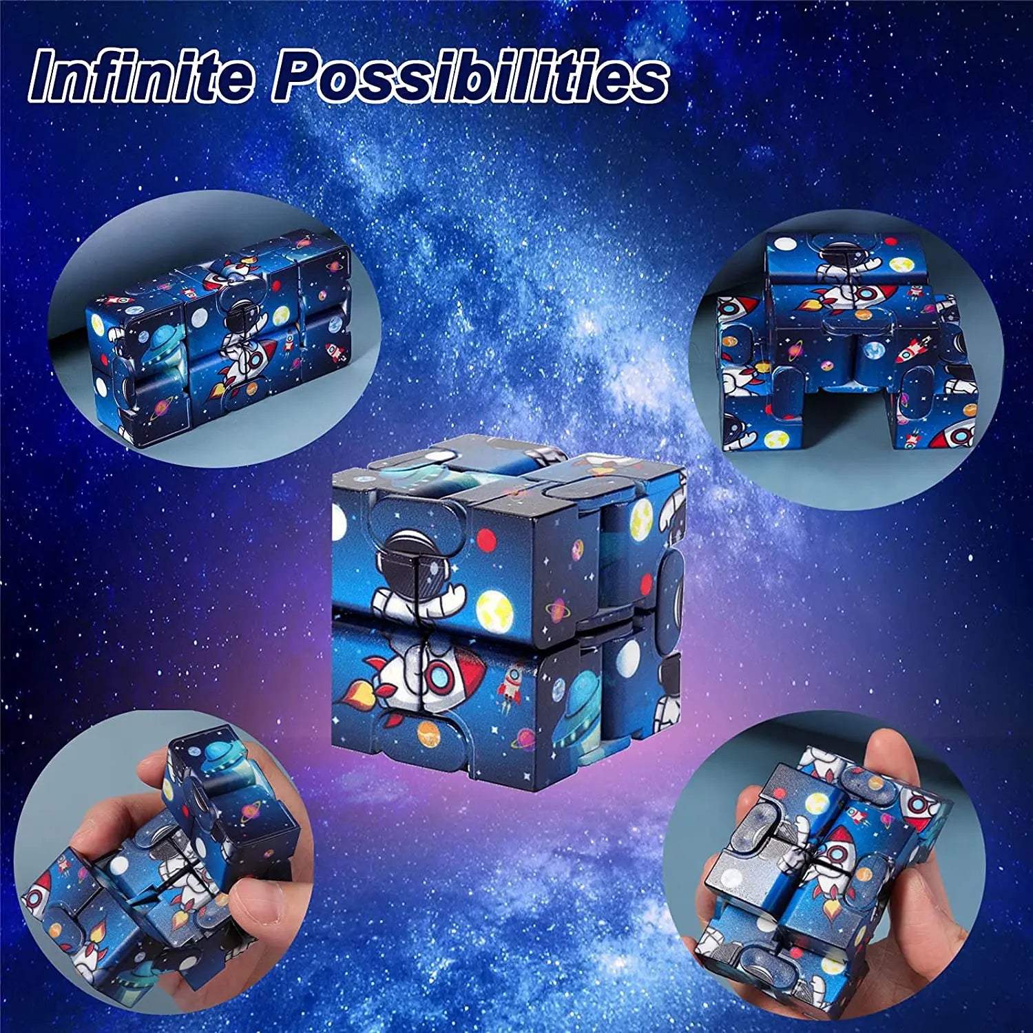 Infinity Magic Cube Starry Sky Square Puzzle