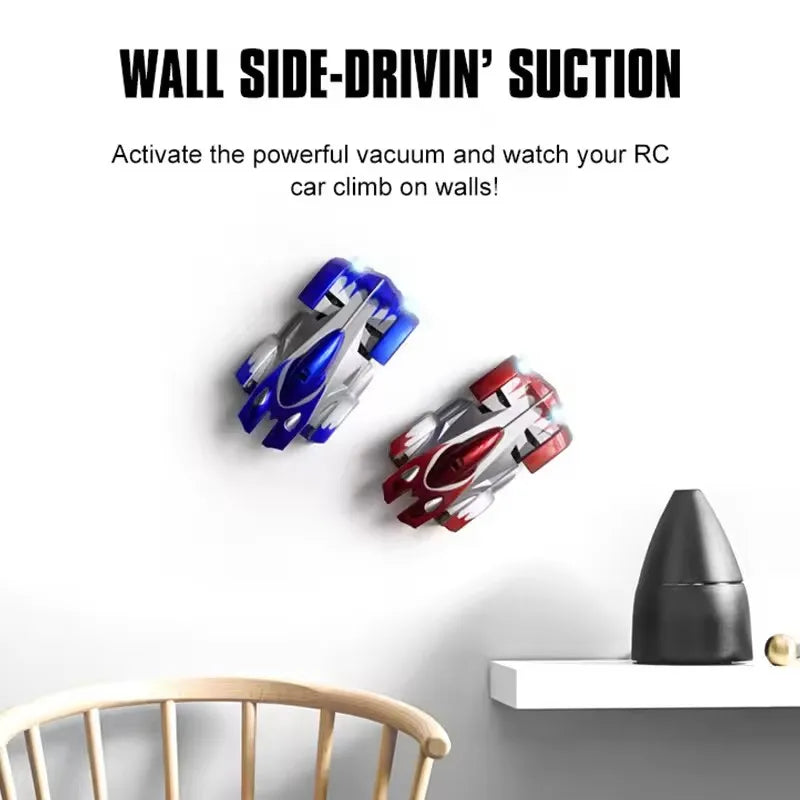2.4G RC CAR Wall Climbing Car Remote Control Toys Climb Wall Ceiling Light Racing Model Electric Anti-gravity Children Toy