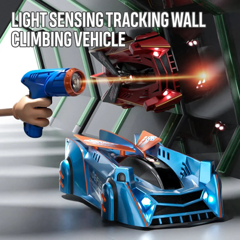Infrared Sensor Remote Control Wall-Climbing Car, Four-Wheel Drive Toy Racing Car, Children's Toy Car